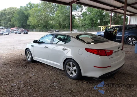 2015 Kia Optima Lx from USA, damaged, VIN 5XXGM4A75FG445878